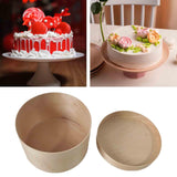 Maxbell Disposable Cake Container Take Away Box for Wedding Arrangements Anniversary 3inch