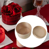 Maxbell Disposable Cake Container Take Away Box for Wedding Arrangements Anniversary 5inch