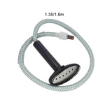 Maxbell Garment Steamer Guide Hose with Brush Anti Bending Soft Steam Tube Snaps on 135cm
