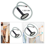 Maxbell Garment Steamer Guide Hose with Brush Anti Bending Soft Steam Tube Snaps on 135cm