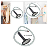 Maxbell Garment Steamer Guide Hose with Brush Anti Bending Soft Steam Tube Snaps on 135cm