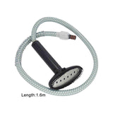 Maxbell Garment Steamer Guide Hose with Brush Anti Bending Soft Steam Tube Snaps on 160cm