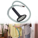 Maxbell Garment Steamer Guide Hose with Brush Anti Bending Soft Steam Tube Snaps on 160cm