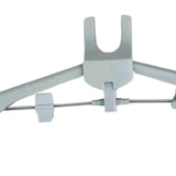 Maxbell Ironing Machine Hanger Garment Steamer Hanger for Steam Brush Hanging Nozzle Gray