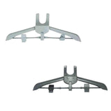 Maxbell Ironing Machine Hanger Garment Steamer Hanger for Steam Brush Hanging Nozzle Gray