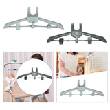 Maxbell Ironing Machine Hanger Garment Steamer Hanger for Steam Brush Hanging Nozzle Gray