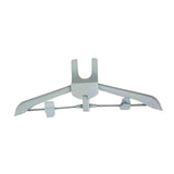 Maxbell Ironing Machine Hanger Garment Steamer Hanger for Steam Brush Hanging Nozzle Gray
