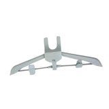 Maxbell Ironing Machine Hanger Garment Steamer Hanger for Steam Brush Hanging Nozzle Gray
