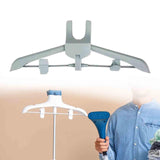 Maxbell Ironing Machine Hanger Garment Steamer Hanger for Steam Brush Hanging Nozzle Gray