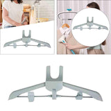 Maxbell Ironing Machine Hanger Garment Steamer Hanger for Steam Brush Hanging Nozzle Gray