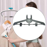 Maxbell Ironing Machine Hanger Garment Steamer Hanger for Steam Brush Hanging Nozzle Black