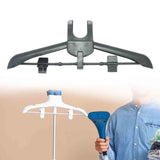 Maxbell Ironing Machine Hanger Garment Steamer Hanger for Steam Brush Hanging Nozzle Black