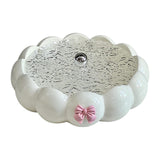 Maxbell Snack Platter Dried Fruit Storage Tray for Chinese New Year Wedding Desserts White