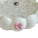 Maxbell Snack Platter Dried Fruit Storage Tray for Chinese New Year Wedding Desserts White