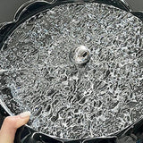 Maxbell Snack Platter Dried Fruit Storage Tray for Chinese New Year Wedding Desserts Black