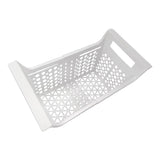 Maxbell 2xFreezer Storage Basket Organizer Bin Expandable for Apartment Farmhouse Home