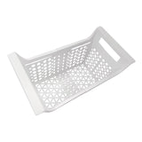Maxbell 2xFreezer Storage Basket Organizer Bin Expandable for Apartment Farmhouse Home