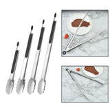 Maxbell BBQ Tongs Tweezer Hanging Serving Tongs Pastry Clamp Barbecue Grilling Tongs 9 inch