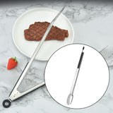 Maxbell BBQ Tongs Tweezer Hanging Serving Tongs Pastry Clamp Barbecue Grilling Tongs 16 inch