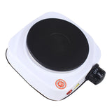 Maxbell Electric Heater Cooktop Single Burner Kitchen Cooktop for Indoor Car Camping Single 500W White