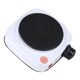 Maxbell Electric Heater Cooktop Single Burner Kitchen Cooktop for Indoor Car Camping Single 500W White