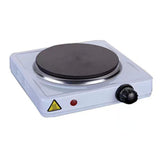 Maxbell Electric Heater Cooktop Single Burner Kitchen Cooktop for Indoor Car Camping Single 1000W White
