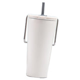 Maxbell Stainless Steel Insulated Cup Practical Tea Coffee Mug for Travel Office Bar White