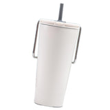 Maxbell Stainless Steel Insulated Cup Practical Tea Coffee Mug for Travel Office Bar White