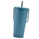 Maxbell Stainless Steel Insulated Cup Practical Tea Coffee Mug for Travel Office Bar Blue