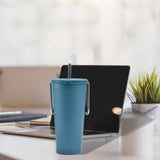 Maxbell Stainless Steel Insulated Cup Practical Tea Coffee Mug for Travel Office Bar Blue