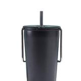 Maxbell Stainless Steel Insulated Cup Practical Tea Coffee Mug for Travel Office Bar Black