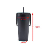 Maxbell Stainless Steel Insulated Cup Practical Tea Coffee Mug for Travel Office Bar Black