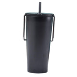 Maxbell Stainless Steel Insulated Cup Practical Tea Coffee Mug for Travel Office Bar Black