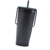 Maxbell Stainless Steel Insulated Cup Practical Tea Coffee Mug for Travel Office Bar Black