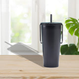 Maxbell Stainless Steel Insulated Cup Practical Tea Coffee Mug for Travel Office Bar Black