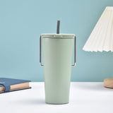 Maxbell Stainless Steel Insulated Cup Practical Tea Coffee Mug for Travel Office Bar Green