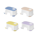 Maxbell Shower Stool Lightweight Non Slip Kids Step Stool for Bedroom Playroom Decor Blue