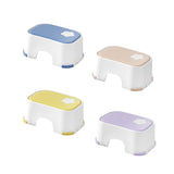 Maxbell Shower Stool Lightweight Non Slip Kids Step Stool for Bedroom Playroom Decor Blue