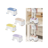 Maxbell Shower Stool Lightweight Non Slip Kids Step Stool for Bedroom Playroom Decor Blue