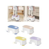 Maxbell Shower Stool Lightweight Non Slip Kids Step Stool for Bedroom Playroom Decor Blue