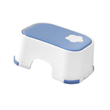 Maxbell Shower Stool Lightweight Non Slip Kids Step Stool for Bedroom Playroom Decor Blue