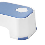 Maxbell Shower Stool Lightweight Non Slip Kids Step Stool for Bedroom Playroom Decor Blue