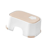 Maxbell Shower Stool Lightweight Non Slip Kids Step Stool for Bedroom Playroom Decor Pink