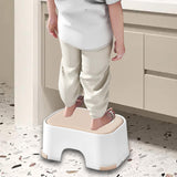 Maxbell Shower Stool Lightweight Non Slip Kids Step Stool for Bedroom Playroom Decor Pink