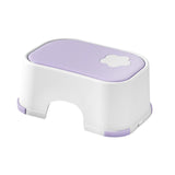 Maxbell Shower Stool Lightweight Non Slip Kids Step Stool for Bedroom Playroom Decor Violet