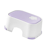 Maxbell Shower Stool Lightweight Non Slip Kids Step Stool for Bedroom Playroom Decor Violet