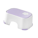Maxbell Shower Stool Lightweight Non Slip Kids Step Stool for Bedroom Playroom Decor Violet