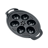 Maxbell Egg Poachers Multifunction Stand Six Cup Egg Steamer for TM5 TM6 Accessories