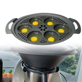 Maxbell Egg Poachers Multifunction Stand Six Cup Egg Steamer for TM5 TM6 Accessories