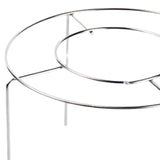 Maxbell Food Photography Prop Rack Stainless Steel Inverted Buckle Cooling Fork Rack